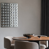 DECO large mirrored bowl
