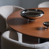 DECO large mirrored bowl