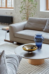 DECO large amber bowl