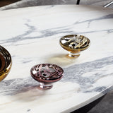 DECO mini splashed purple bowl