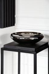 deco flat mirror bowl