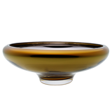 DECO large amber bowl