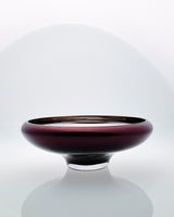deco large purple bowl