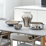 DECO apaļais spoguļa trauks ar abstrakciju