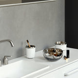 DECO apaļais spoguļa trauks ar abstrakciju