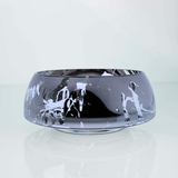 DECO JAZZ splashed navy blue bowl