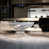 IN-BETWEEN large splashed white bowl