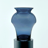 TROPHY vase navy blue