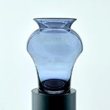 TROPHY vase navy blue