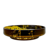 moon amber bowl with splashes