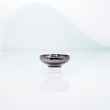 DECO mini splashed purple bowl