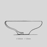 DECO lielais zilganzaļais trauks