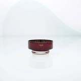 MOON mini splashed red bowl