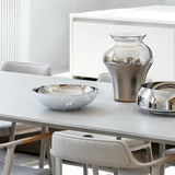 IN-BETWEEN flat splashed white bowl