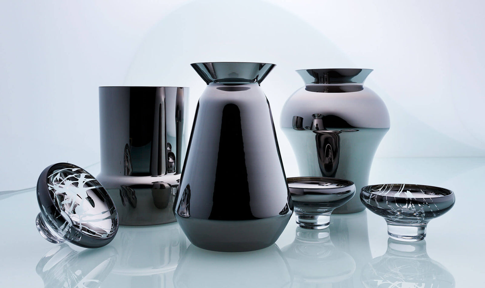 an&angel luxury glass bowls and vases