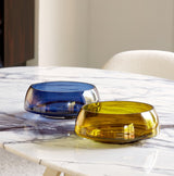 TRANSLUCENT deco jazz navy blue bowl