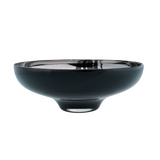 in-between large black bowl with black splashes