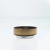 MOON amber medium bowl